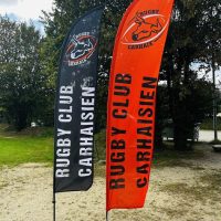 Beach flag Rugby carhaisien