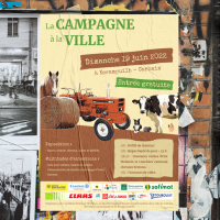 Création de l'affiche événementielleLa campagne à la ville