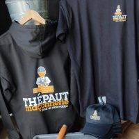 Sweat, tee-shirt et casquette Thépaut Maçonnerie