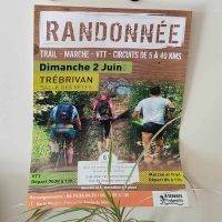 Affiches et flyers randonnée trébrivan