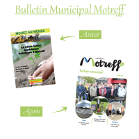 Mise en page correction relecture Bulletin municipal motreff